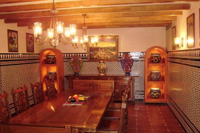 Comedor rústico
